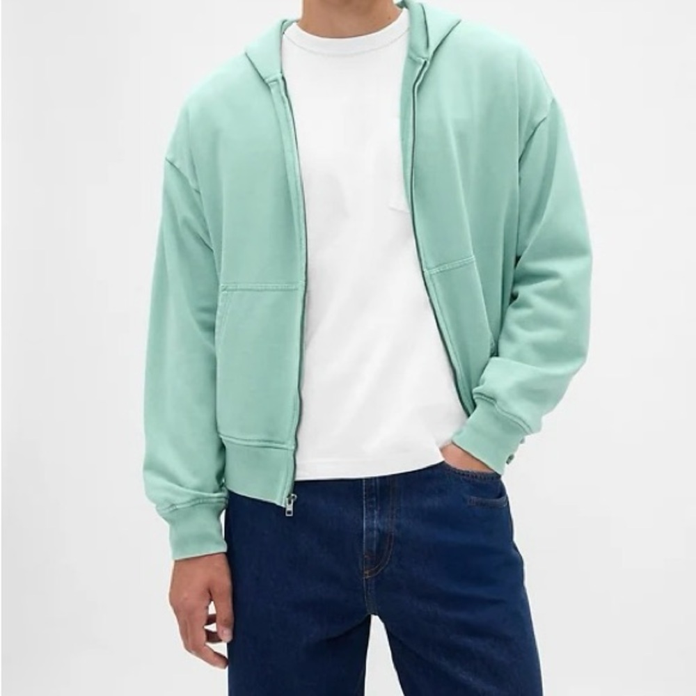 Gap Adult Heavyweight Oversized Zip Hoodie
